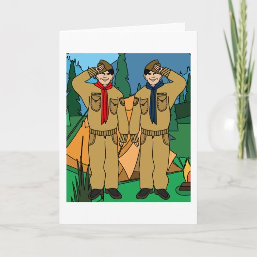 Scouts Survival Natuur Natuur Kaart (Voorkant)