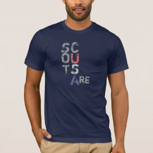 Scouts zijn... Enz. enz. Funny back - hoogtepunt V T-shirt