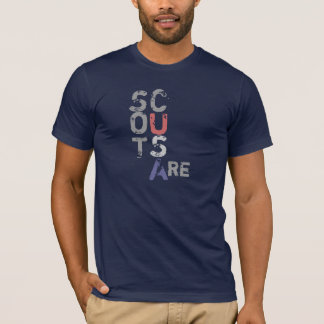 Scouts zijn... Enz. enz. Funny back - hoogtepunt V T-shirt
