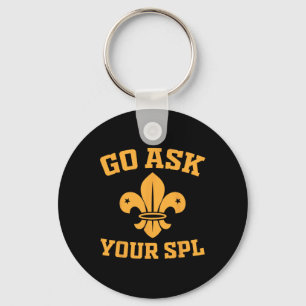 Scoutsgroep - Ga naar je Spl - Wandel Scouting Sleutelhanger