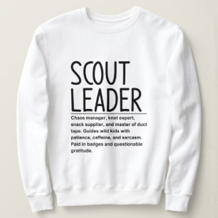 Scoutsleider Trui