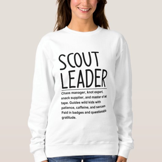 Scoutsleider Trui (Voorkant)