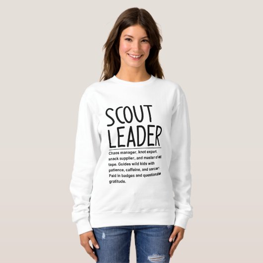 Scoutsleider Trui (Voorkant volledig)