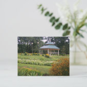 Scovill Gazebo, Decatur IL Briefkaart (Staand voorkant)