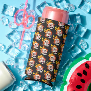 Scovillelicous Fire Foam Slim Seltzer Koelbox Blikjeskoeler