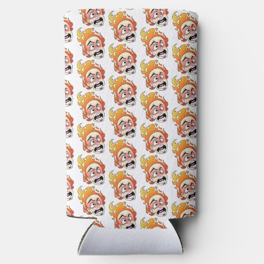 Scovillelicous Fire Foam Slim Seltzer Koelbox Seltzer Blikjeskoeler (Achterkant)