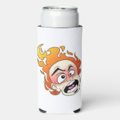 Scovillelicous Fire Foam Slim Seltzer Koelbox Seltzer Blikjeskoeler (Seltzer Achterkant)