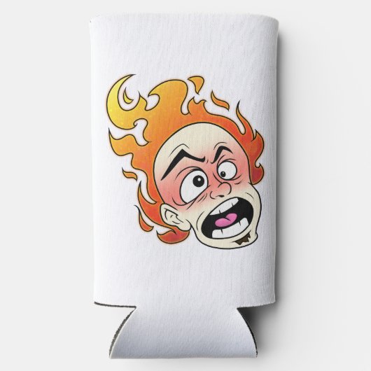 Scovillelicous Fire Foam Slim Seltzer Koelbox Seltzer Blikjeskoeler (Achterkant)