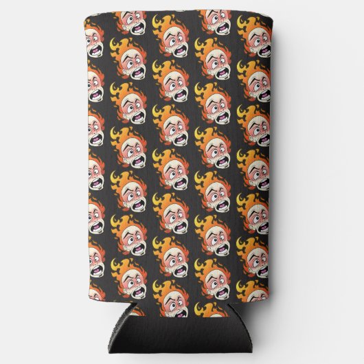 Scovillelicous Fire Foam Slim Seltzer Koelbox Seltzer Blikjeskoeler (Voorkant)