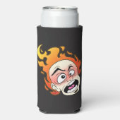 Scovillelicous Fire Foam Slim Seltzer Koelbox Seltzer Blikjeskoeler (Seltzer Achterkant)