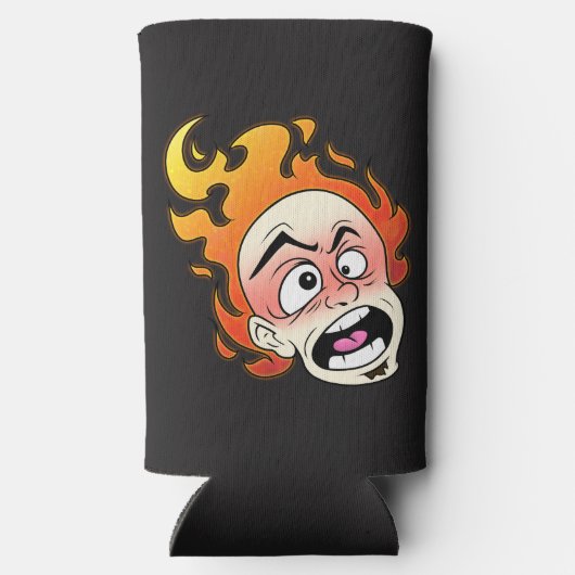 Scovillelicous Fire Foam Slim Seltzer Koelbox Seltzer Blikjeskoeler (Achterkant)