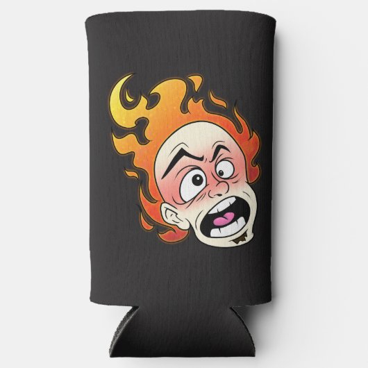 Scovillelicous Fire Foam Slim Seltzer Koelbox Seltzer Blikjeskoeler (Voorkant)