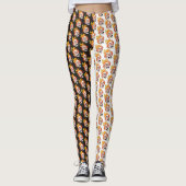 Scovillelicous Fire Head All-Over-Print Leggings (Voorkant)