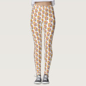 Scovillelicous Fire Head All-Over-Print Leggings (Voorkant)