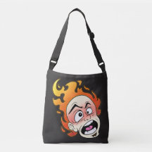Scovillelicous Fire Head All-Over-Print Tas