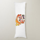 Scovillelicous Fire Head Body Kussen (Voorkant Verticaal)