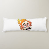 Scovillelicous Fire Head Body Kussen (Voorkant)