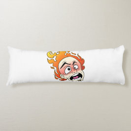 Scovillelicous Fire Head Body Kussen