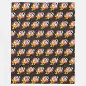 Scovillelicous Fire Head Fleece Deken, Alle maten Deken (Voorkant)