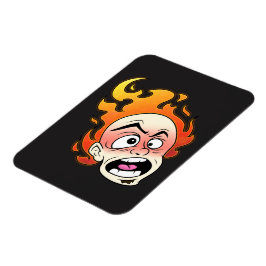 Scovillelicous Fire Head Flexibele fotomagneet Magneet