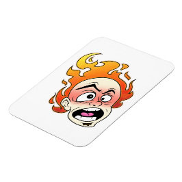 Scovillelicous Fire Head Flexibele fotomagneet Magneet