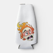 Scovillelicous Fire Head Foam Bottle Cooler (Voorkant)