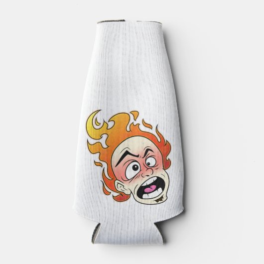 Scovillelicous Fire Head Foam Bottle Cooler (Voorkant)