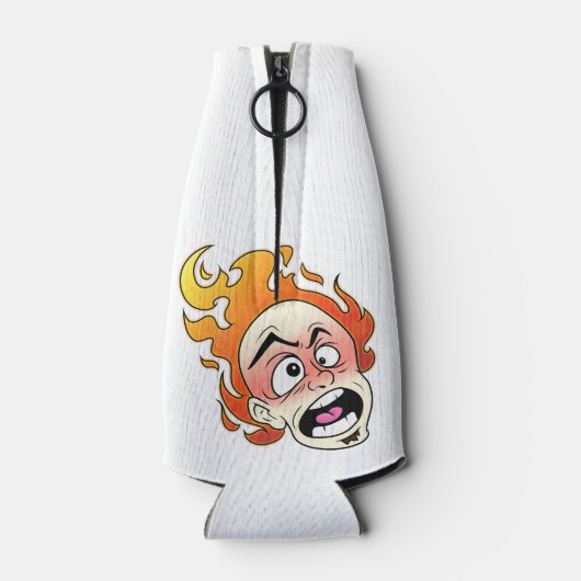 Scovillelicous Fire Head Foam Bottle Cooler (Achterkant)