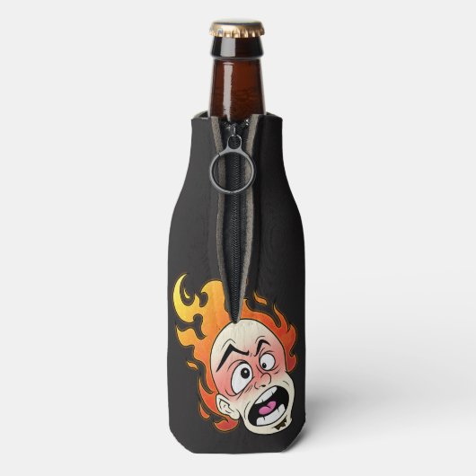 Scovillelicous Fire Head Foam Bottle Cooler (Fles Achterkant)
