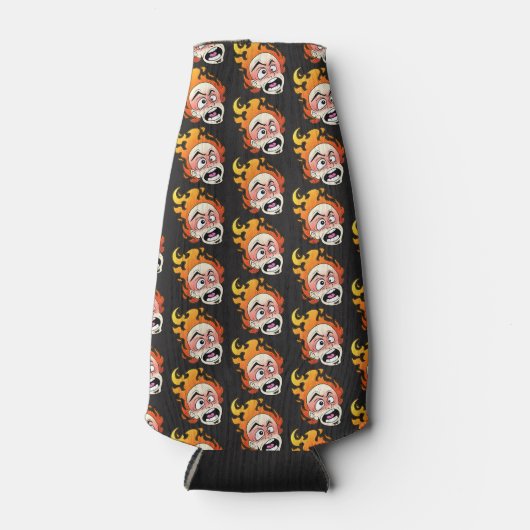 Scovillelicous Fire Head Foam Bottle Cooler (Voorkant)