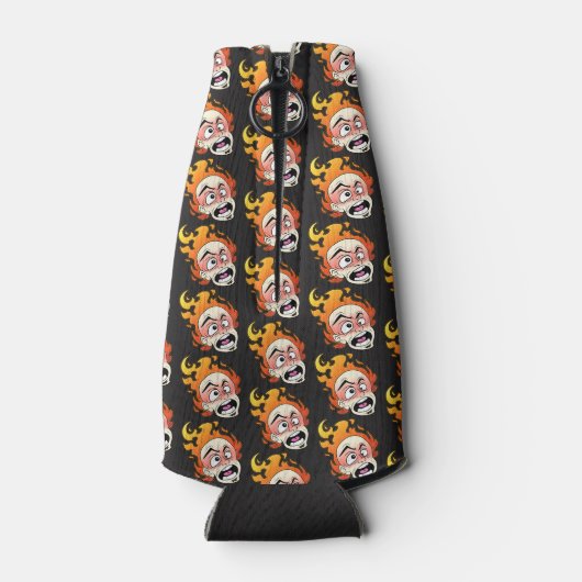 Scovillelicous Fire Head Foam Bottle Cooler (Achterkant)