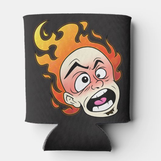 Scovillelicous Fire Head Foam Koelbox Blikjeskoeler (Achterkant)