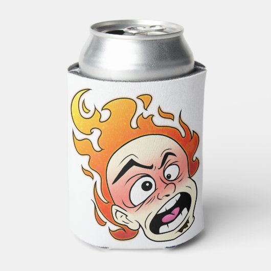 Scovillelicous Fire Head Foam Koelbox Blikjeskoeler (Blikje Voorkant)