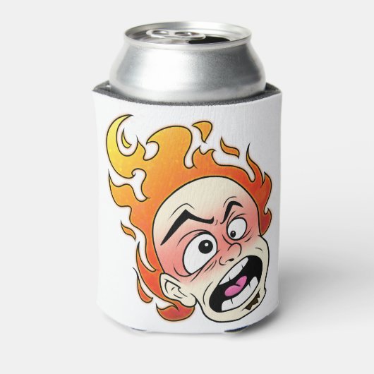 Scovillelicous Fire Head Foam Koelbox Blikjeskoeler (Blikje Achterkant)