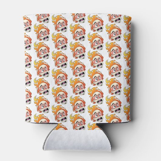 Scovillelicous Fire Head Foam Koelbox Blikjeskoeler (Achterkant)