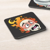 Scovillelicous Fire Head Hard plastiek onderzetter (Linkerzijde)