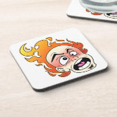 Scovillelicous Fire Head Hard plastiek onderzetter (Linkerzijde)