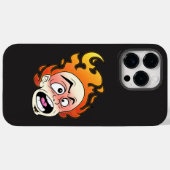 Scovillelicous Fire Head iPhone / iPad case (Achterkant (horizontaal))