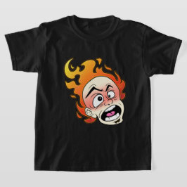 Scovillelicous Fire Head Kinderen Basic T-shirt