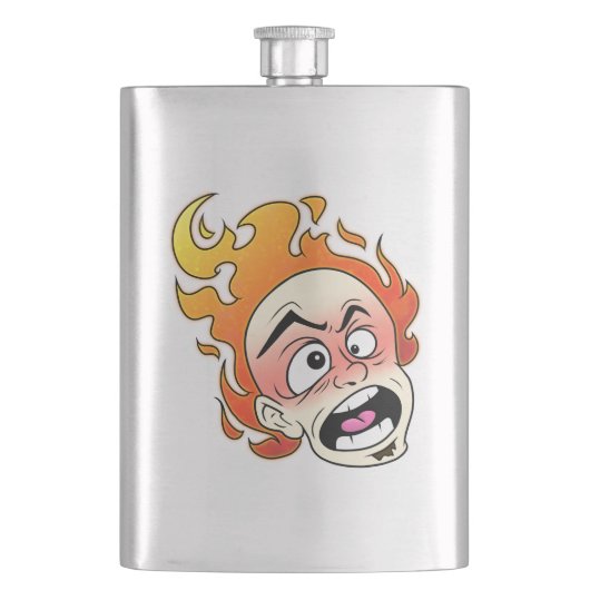 Scovillelicous Fire Head klassieke kolf Flacon (Voorkant)