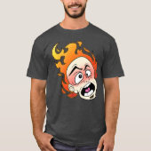 Scovillelicous Fire Head Mannen T-shirt (Voorkant)