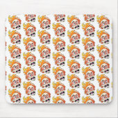 Scovillelicous Fire Head Mousepad Muismat (Voorkant)