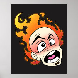 Scovillelicous Fire Head-Poster Poster