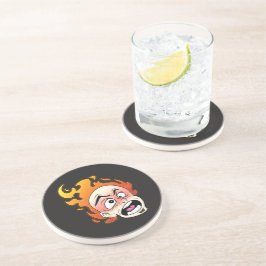 Scovillelicous Fire Head Sandstone Onderzetter