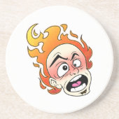 Scovillelicous Fire Head Sandstone Onderzetter (Voorkant)