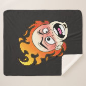 Scovillelicous Fire Head Sherpa Deken (Voorkant (horizontaal))