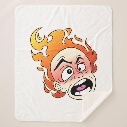 Scovillelicous Fire Head Sherpa Deken (Voorkant)