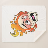 Scovillelicous Fire Head Sherpa Deken (Voorkant (horizontaal))