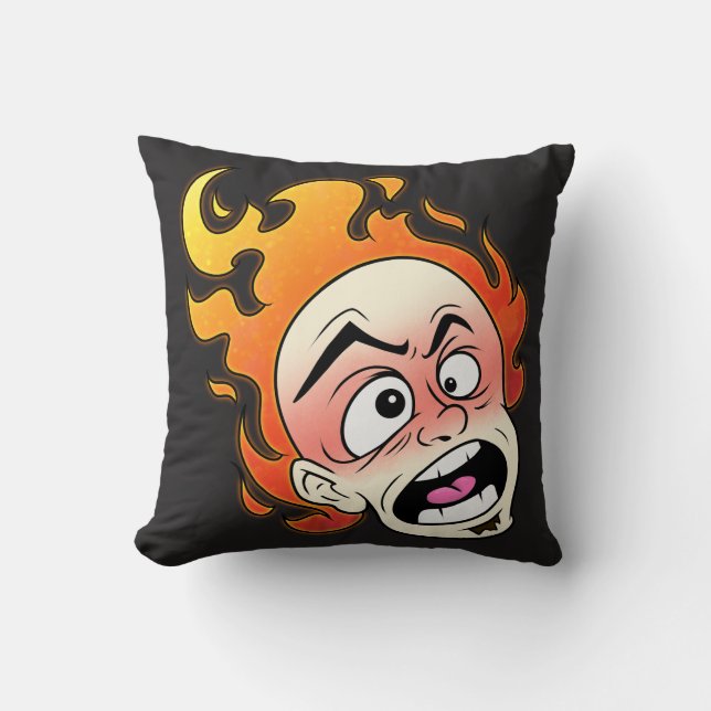 Scovillelicous Fire Head-Sierkussen Kussen (Voorkant)