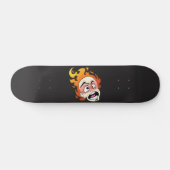 Scovillelicous Fire Head Skateboard Deck (Horizontaal)